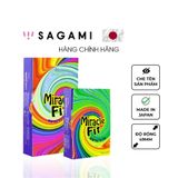  Bao Cao Su Sagami Miracle Size 49mm Thiết kế 3D Ôm Khít 