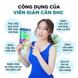  Viên Uống Dầu Dừa Hỗ Trợ Giảm Cân DHC 30 ngày 