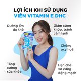  Viên uống DHC Bổ Sung Vitamin E Nhật Bản Ngăn Ngừa LãoHóa Điều Hòa Nội Tiết Tố Dưỡng Da Mịn Màng Tăng Cường Đề Kháng 