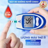  Máy đo đường huyết cao cấp CHIDO, tặng 50 que thử + kim 
