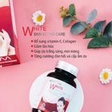  Viên Uống Trắng Da VAK White Skin Estro Care Sáng Hồng Tự Nhiên Chống Lão Hóa Cấp Ẩm Collagen Vitamin E Hộp 30 Viên 