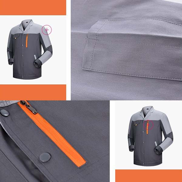  Áo Khoác Kaki Công Nhân - UNI-CN-KK-013 