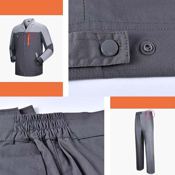  Áo Khoác Kaki Công Nhân - UNI-CN-KK-013 