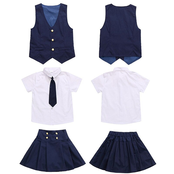  Áo Sơ Mi Nam Tiểu Học - UNI-TH-SNA-003 