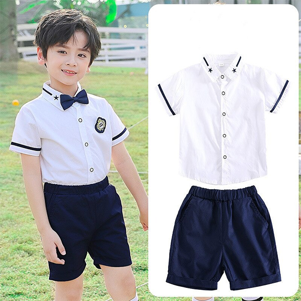  Áo Sơ Mi Nam Tiểu Học - UNI-TH-SNA-007 