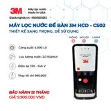 (II) Máy Lọc Nước Nóng Lạnh Để Bàn 3M HCD-CS02