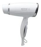 Máy sấy tóc gấp gọn, công suất 1800W Bennix BN-3110 ( Đen - Trắng)