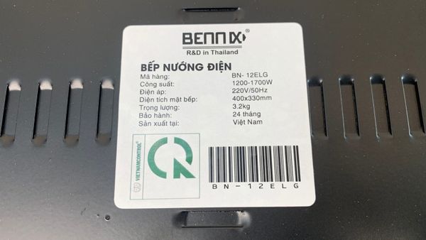 Bếp nướng điện Bennix-Terra BN- 12ELG