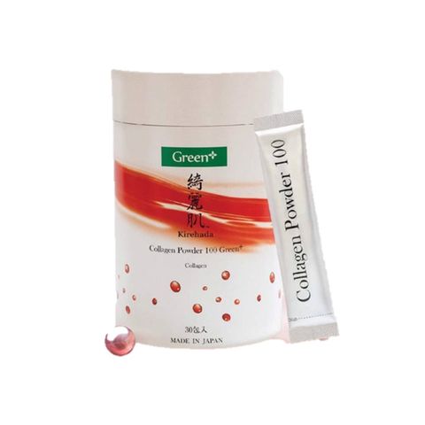 Bột Collagen – Kirehada Collagen Powder 100 Green+ Đẹp Da, Chống Lão Hóa