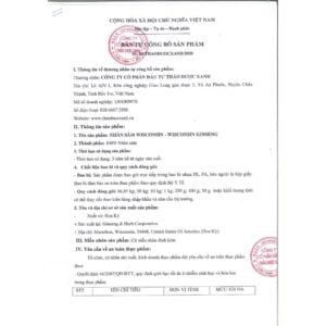 Sâm Wisconsin Hoa Kỳ Thượng hạng – cắt lát