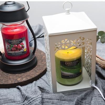 Đèn treo sử dụng điện kiểu lồng vuông