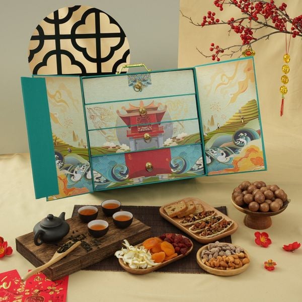 Hộp Quà Tết Trung Thu - Nhật Bình Xanh 3