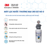 (I) Thiết bị Lọc Nước 3M Ice140-S Dành Cho Nhà Hàng, Quán Cà Phê Vừa Và Nhỏ (3M Ice140-S Không Kèm Vòi)