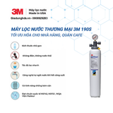 (I) Thiết bị Lọc Nước 3M Ice190-S Dùng Trong Thương Mại Nhà Hàng, Quán Cà Phê