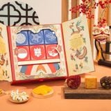 Hộp Quà Tết Trung Thu - Nhật Bình Đỏ 3 (6 Bánh)