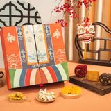 Hộp Quà Tết Trung Thu - Nhật Bình Đỏ 3 (6 Bánh)