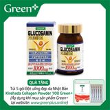 Viên Uống Bổ Xương Khớp Glucosamin Premium Green+ Xương Chắc Khỏe, Khớp Linh Hoạt