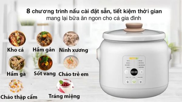 Nồi nấu chậm Bennix điện tử dung tích 3L BN-30SLC