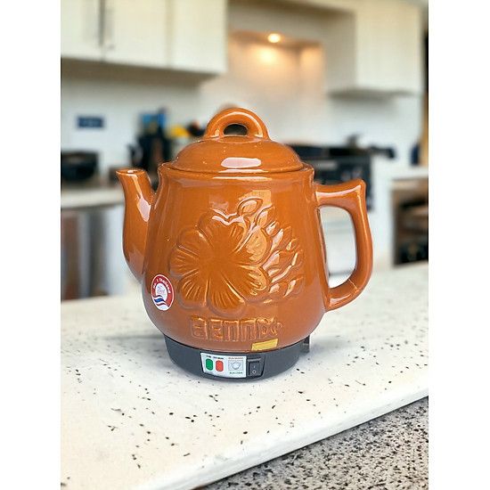 Ấm sắc thuốc Bennix dung tích 3.2L
( hình hoa mai ) BN-32ST