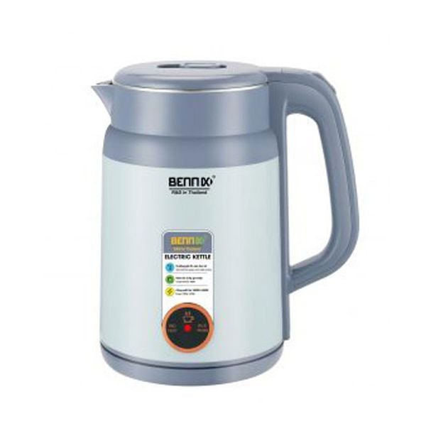 Ấm Siêu Tốc 2 Lớp BENNIX BN-200EK, dung tích 2L