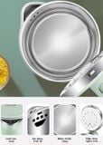 Ấm siêu tốc 2 lớp Bennix Thái Lan BN-118EK dung tích 2 lít