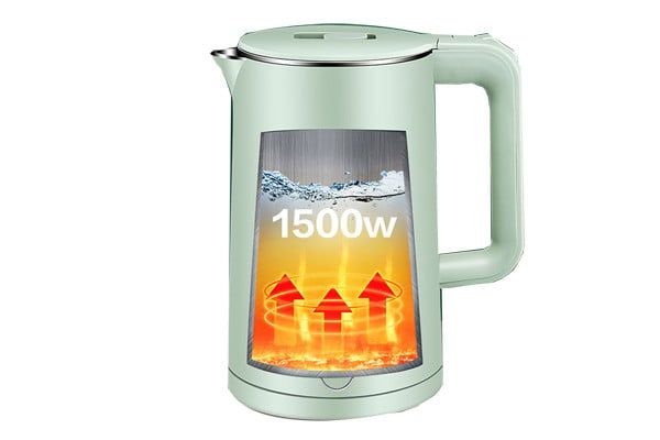 Ấm siêu tốc 2 lớp Bennix Thái Lan BN-118EK dung tích 2 lít