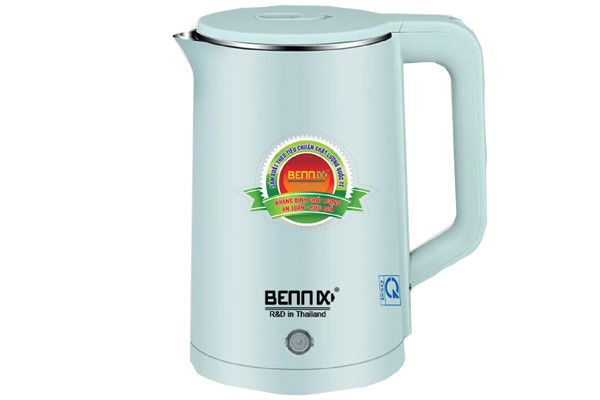 Ấm siêu tốc 2 lớp Bennix Thái Lan BN-118EK dung tích 2 lít