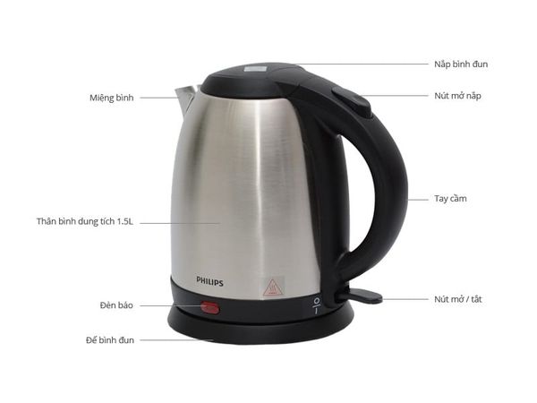 Bình đun siêu tốc HD9306/03