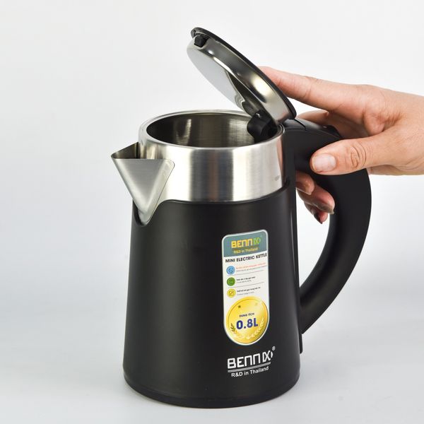 Ấm siêu tốc Bennix 2 lớp cao cấp 800ml BN-008EK