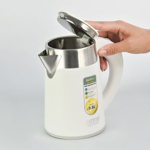 Ấm siêu tốc Bennix 2 lớp cao cấp 800ml BN-008EK