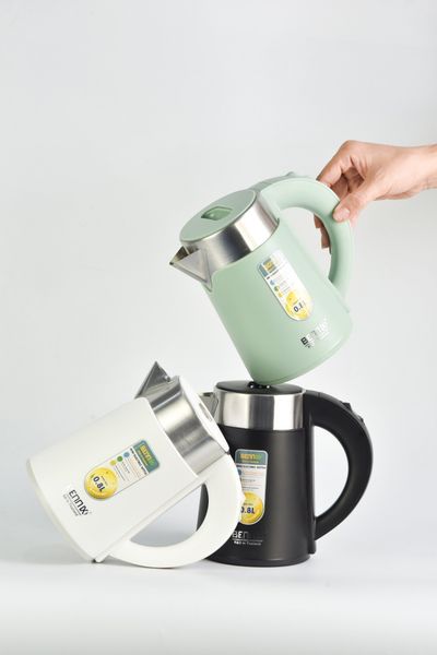 Ấm siêu tốc Bennix 2 lớp cao cấp 800ml BN-008EK