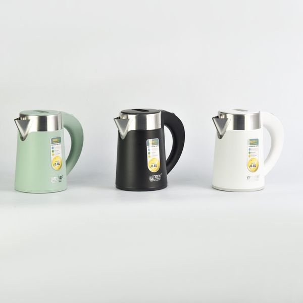 Ấm siêu tốc Bennix 2 lớp cao cấp 800ml BN-008EK