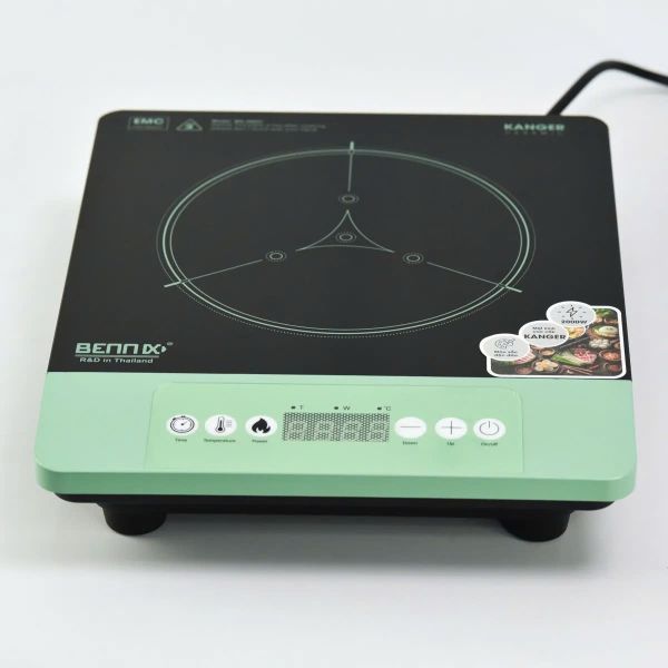 Bếp Từ Đơn Phím Cơ Bennix BN-266IH, 2000W, Tặng kèm nồi lẩu 28cm, Bảo hành 1 năm