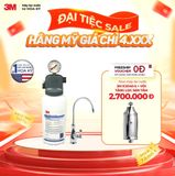 (I) Thiết bị Lọc Nước 3M Ice140-S Dành Cho Nhà Hàng, Quán Cà Phê Vừa Và Nhỏ (3M Ice140-S Không Kèm Vòi)