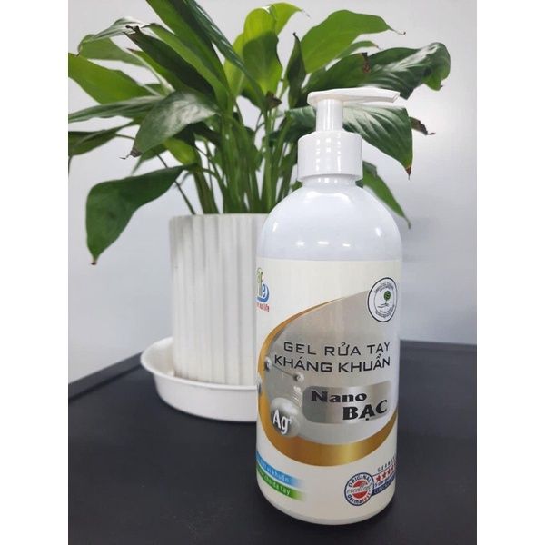  Gel rửa tay NANO BẠC 500ml 