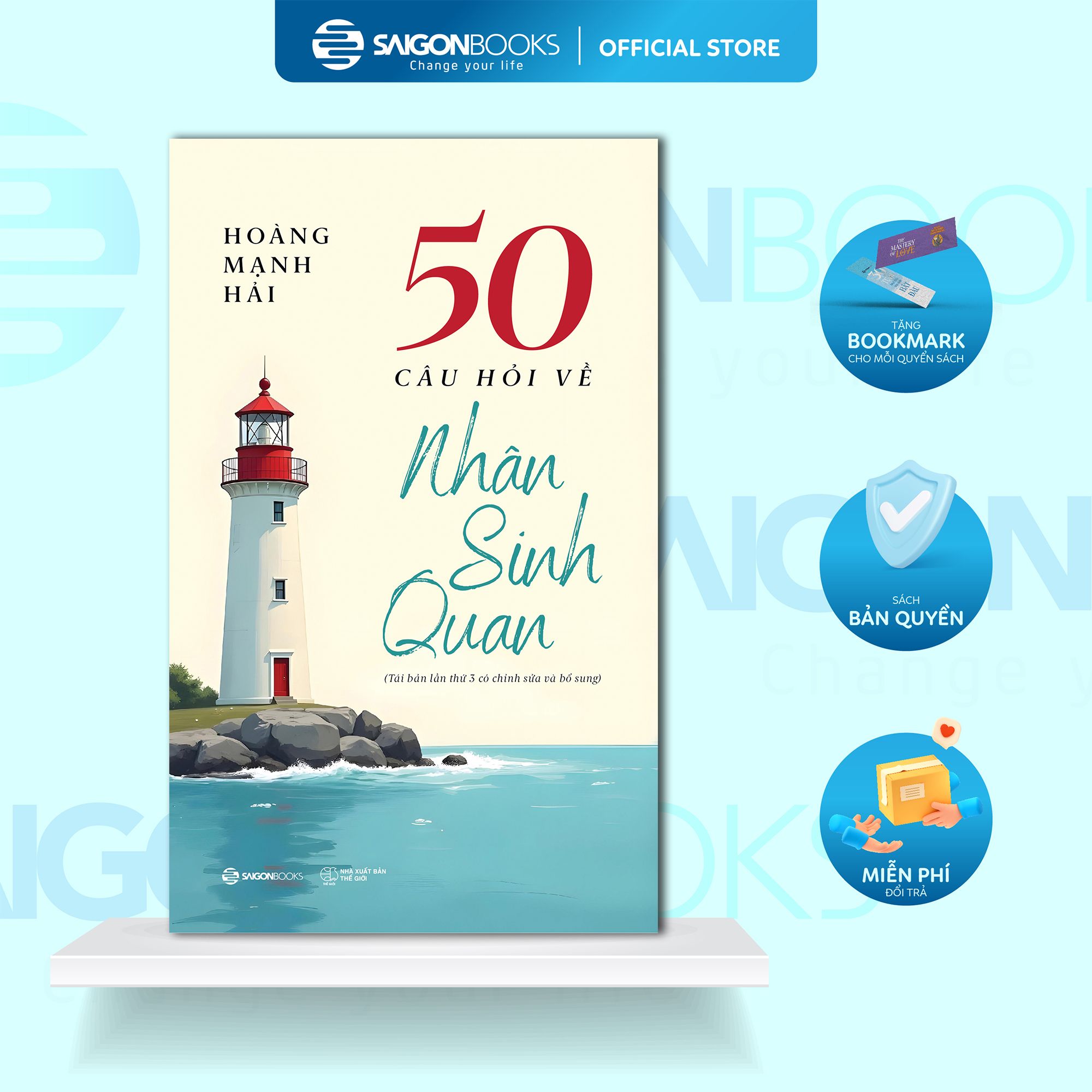  Sách - 50 Câu Hỏi Về Nhân Sinh Quan - Hoàng Mạnh Hải 