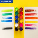  Bộ 15 lọ màu nước Thiên Long Colokit WACO-C09 dung tích 15ml có 12 màu cơ bản, tặng thêm 01 màu Gold, 01 màu Silver ánh kim, 01 màu trắng và 01 dao lấy màu 