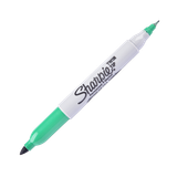  Bút lông dầu Sharpie Twin Tip Xanh Lá 32204 