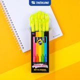  Combo 5/10/20 bút dạ quang Thiên Long HL-03 bút highlight 2 đầu bút màu tươi sáng phản quang tốt dùng đánh dấu, ghi chú 