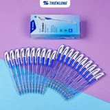  Combo 5/20 cây bút bi Thiên Long TL-079 ngòi 0.5mm mực xanh/đỏ/đen nét viết thanh mảnh thiết kế trẻ trung năng động 