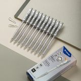  Combo 5 bút bi Thiên Long TL-105 ngòi 0.5mm mực xanh/đỏ/đen thân bút màu pastel thời trang tự động thu ngòi thân màu pastel PRO 027 