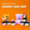  Màu nước acrylic cao cấp siêu bền màu dạng hũ 100ml Thiên Long Colokit ACR-C007, 4 màu cơ bản dễ pha trộn màu và sáng tạo, vẽ trên giấy/tô tượng 