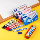  Combo 20 cây Bút lông bảng xóa được Thiên Long WB-03 nét 2.5mm mực xanh/đỏ/đen không độc hại bơm mực dễ dàng 