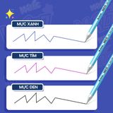  Combo 5/20 bút gel xóa được Thiên Long Mazzic GELE-008 ngòi 0.5mm nắp đậy,gôm hai đầu bút, phù hợp học sinh, văn phòng 