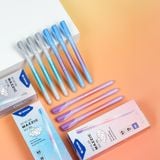  Combo 5/20 cây bút gel xóa được Mazzic Thiên Long GELE-006 ngòi 0.5mm có gôm tẩy chuyên dụng trên thân - mực xanh/tím 