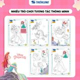  Tập tô màu các nhân vật hoạt hình Disney tùy chọn cho bé yêu thỏa thích sáng tạo - tặng kèm 8 bút sáp màu 