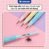  Combo 5/10/20/40 bút chì bấm 2B ngòi 2mm Thiên Long PC-032 tích hợp chuốt chì trên thân bút vô cùng tiện lợi - Màu thân Pastel giao ngẫu nhiên 