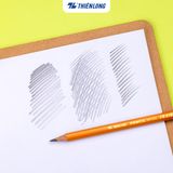  Combo 5/10 bút chì gỗ 2B Thiên Long GP-018 độ cứng 2B, thân lục giác dành cho học sinh luyện viết chữ đẹp, vẽ tranh hội họa 