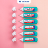  Bút xóa Thiên Long CP-02 thiết kế trẻ trung, mực xóa nhanh khô, che phủ tốt, an toàn với người dùng và không độc hại tới môi trường 