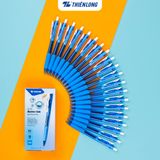  Combo 5/10/20 bút bi Thiên Long TL-095 mực xanh ngòi 0.5mm kiểu dáng hiện đại cầm tay thoải mái, nét đều trơn 